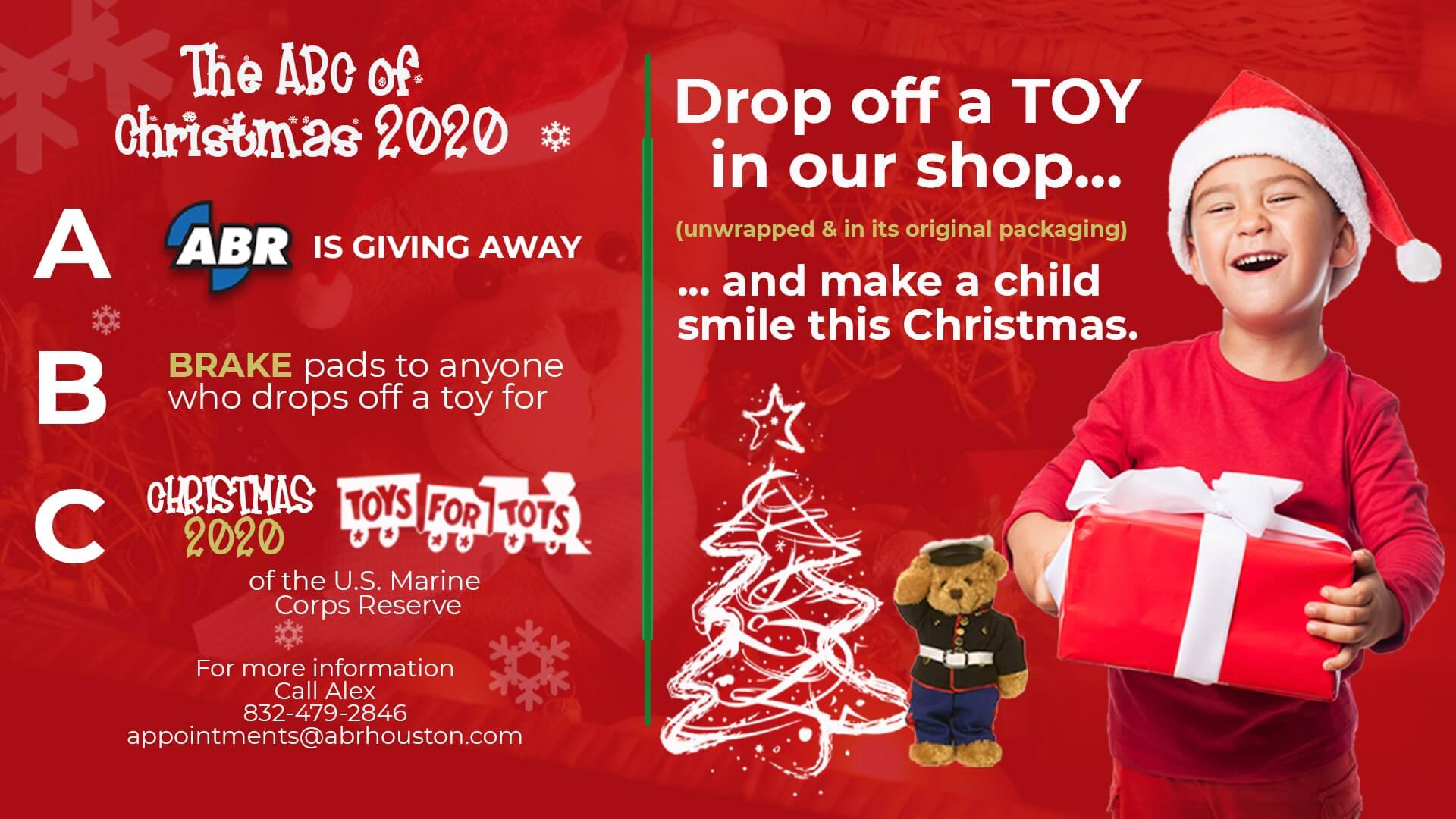 AUTO SHOP SPRING TX CHRISTMAS SPECIAL 2020 TOYS FOR TOTS