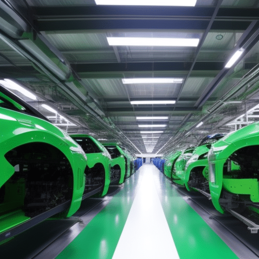Auto manufacturers going green